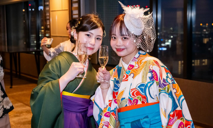 卒業式・謝恩会の様子