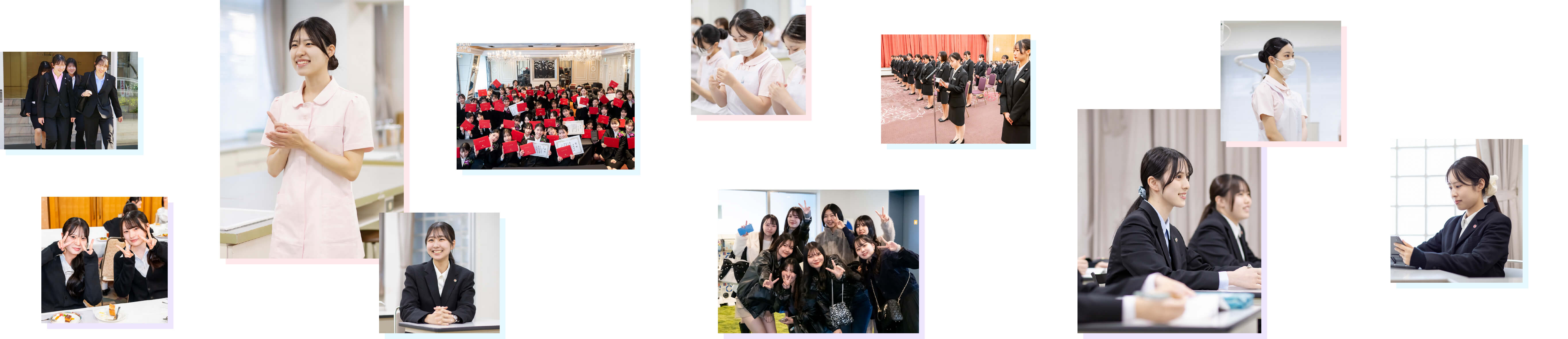 ODHC生の学生生活の様子スライド